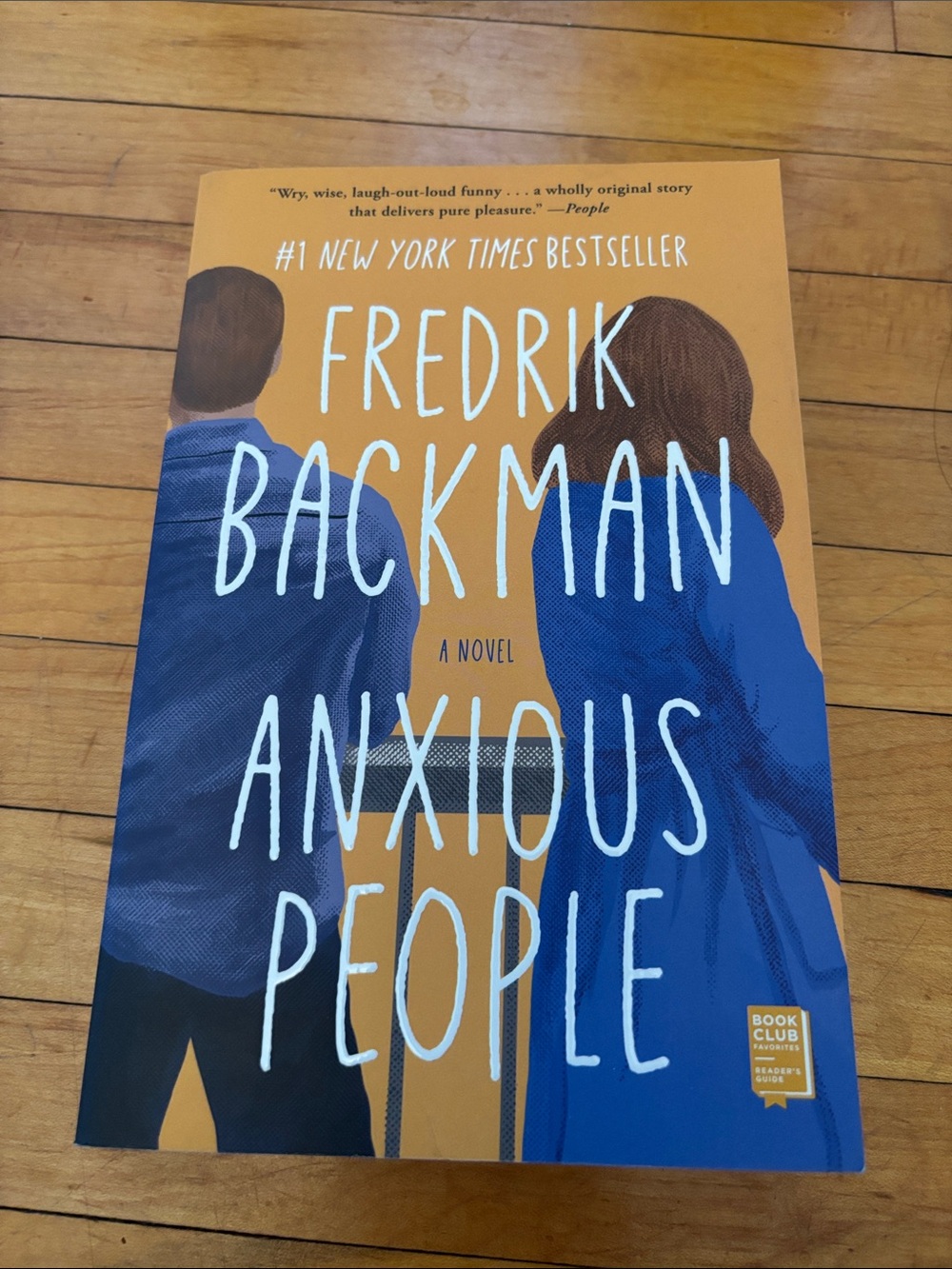 Anxious People- paperback book